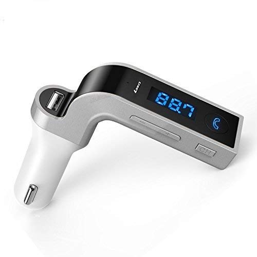 Car G7 4-in-1 LED Bluetooth FM Transmitter Kit MP3 Music Player Radio Adapter With USB Charger