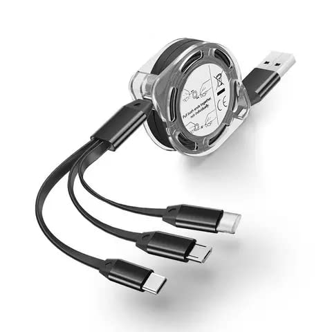 3 in 1 USB Charging Cable Fast Charger for Apple Ipad iphone