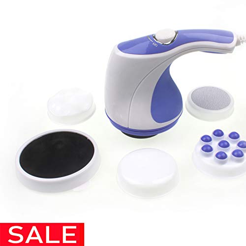 5 Headers Spin Body Massager Relax Spin Tone Slimming Lose Weight Fat Remove