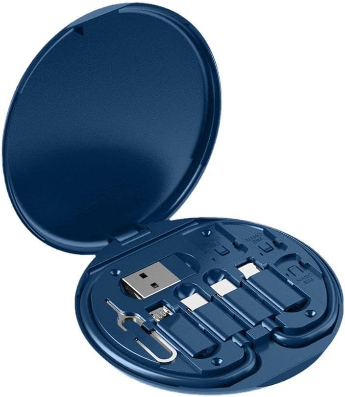 Mini Digital Gadgets Storage Box, Data Cable Storage Box, Sim Card Holder,