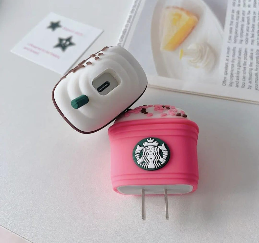 Charger Case and Cable Protector for iPhone (Sanrio Cinnamoroll )