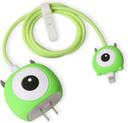 Charger Case and Cable Protector for iPhone (Green Monster)