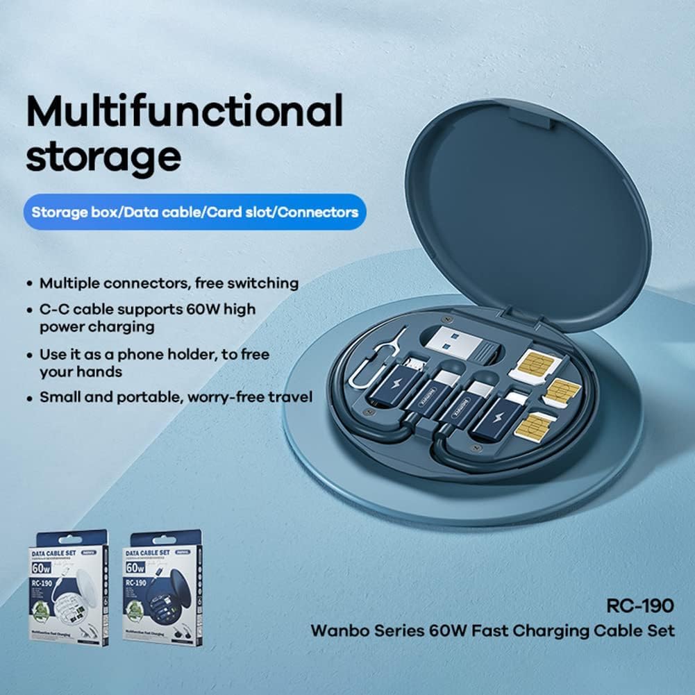 Mini Digital Gadgets Storage Box, Data Cable Storage Box, Sim Card Holder,