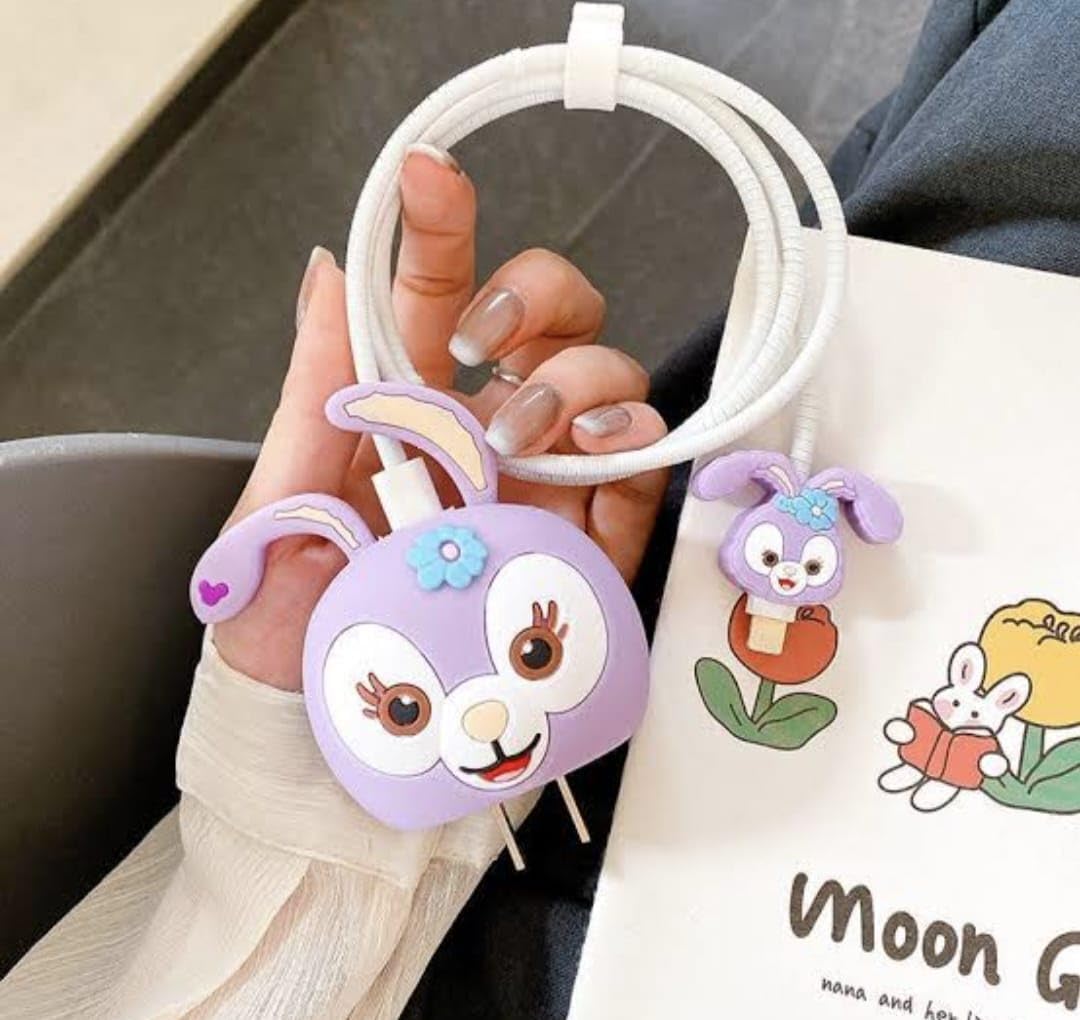 Charger Case and Cable Protector for iPhone (Stella Lou)