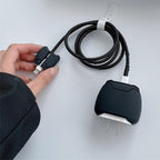 Charger Case and Cable Protector for iPhone  (BLACK control  )