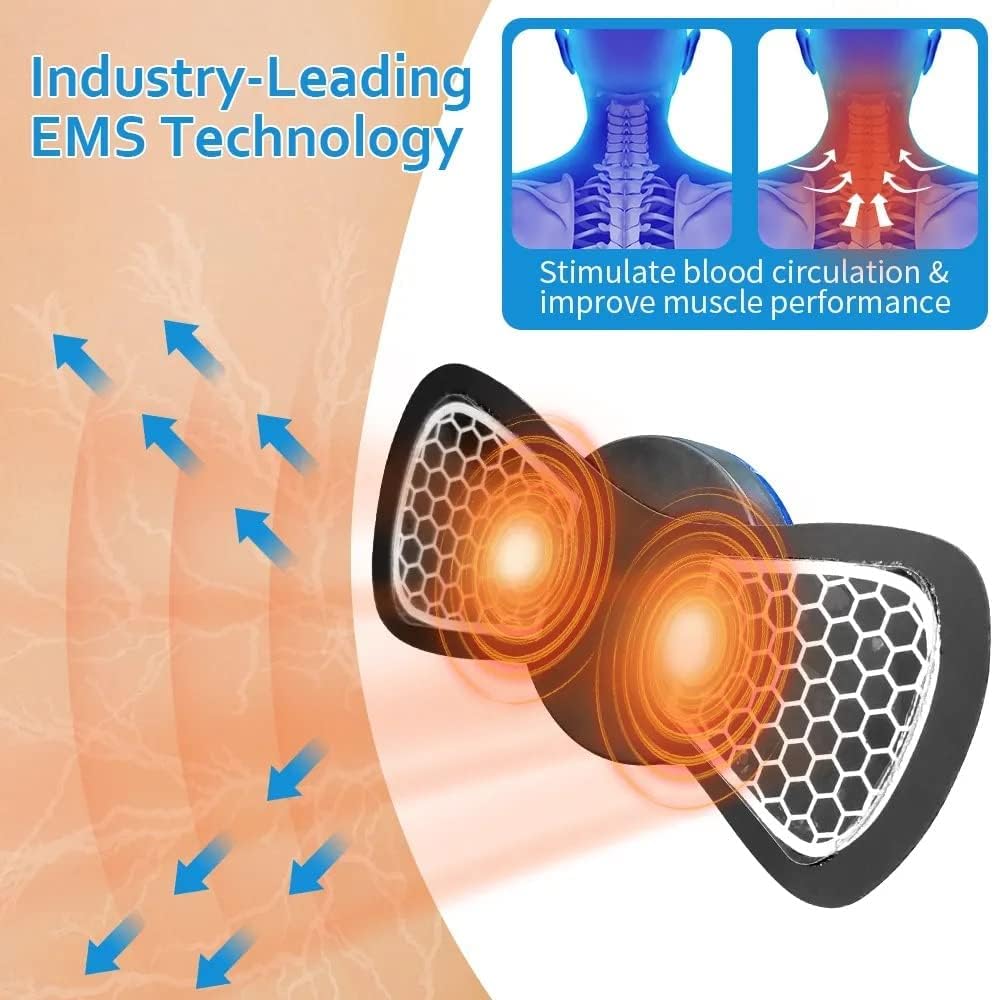 Wireless Portable Rechargeble Butterfly Full Body Massager for Pain Relief Neck Massager