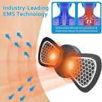 Wireless Portable Rechargeble Butterfly Full Body Massager for Pain Relief Neck Massager