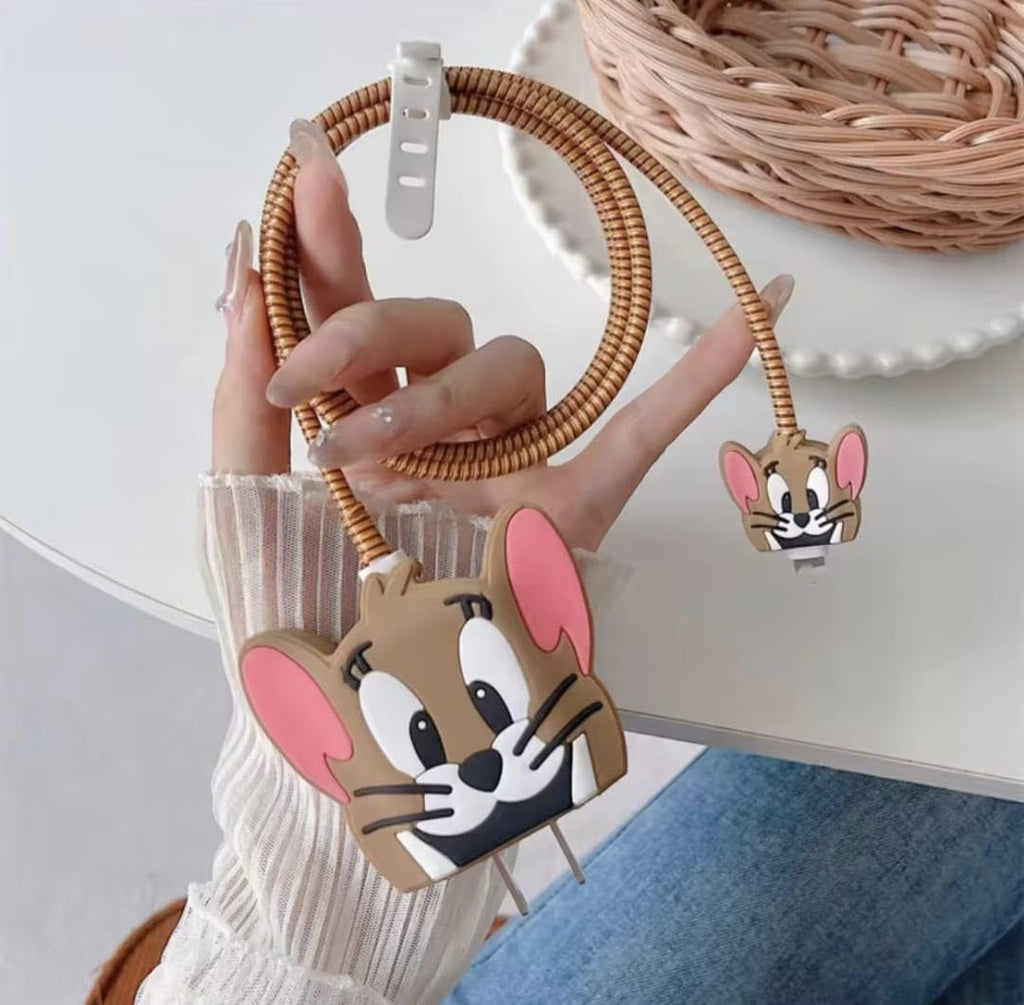 Charger Case and Cable Protector for iPhone (Jerry )