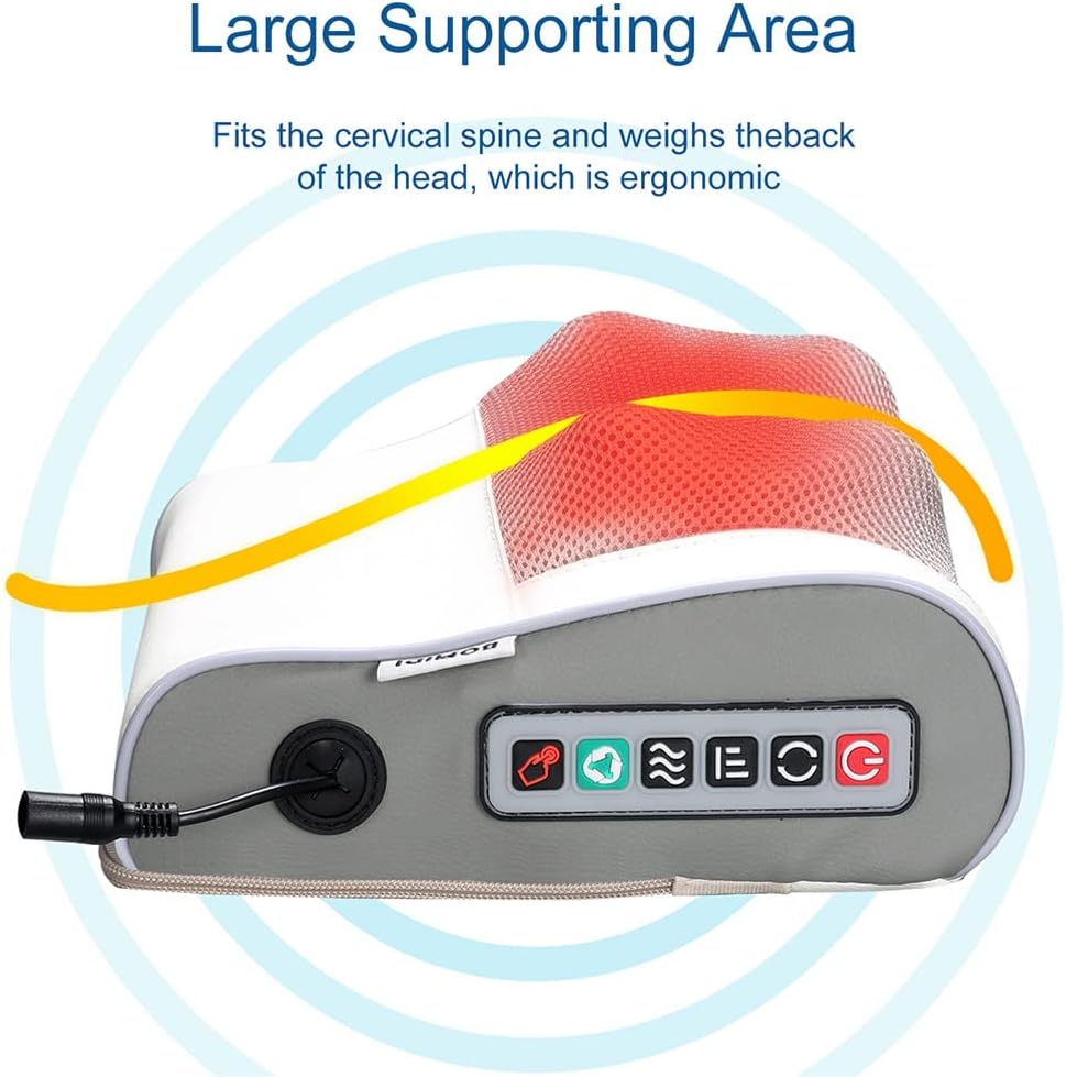 Neck and Lumbar Massager Pillow