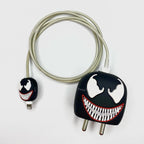 Charger Case and Cable Protector for iPhone  (VENOM )