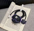 Charger Case and Cable Protector for iPhone (Hip-Hop Bulldog )