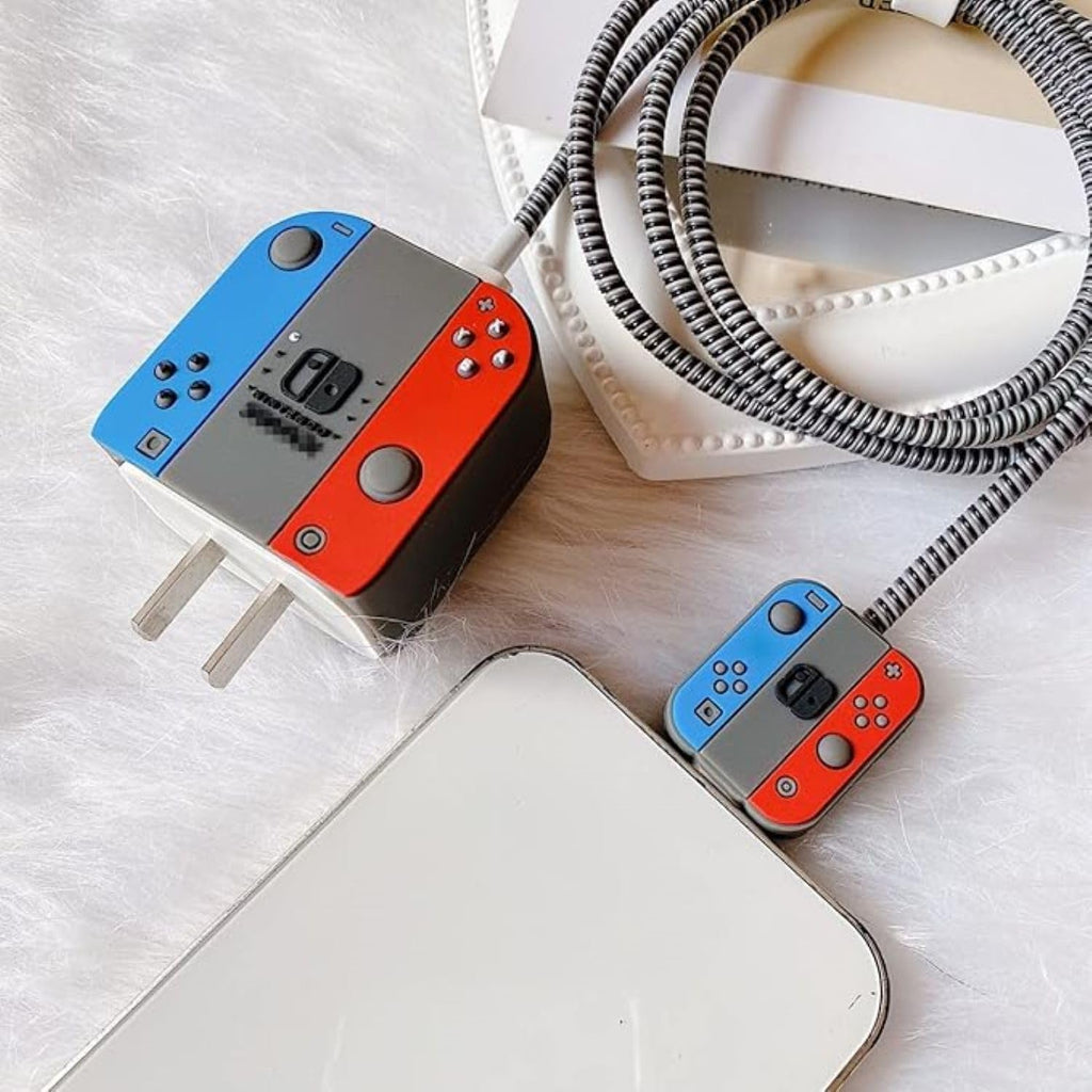 Charger Case and Cable Protector for iPhone (Gamer Switch)