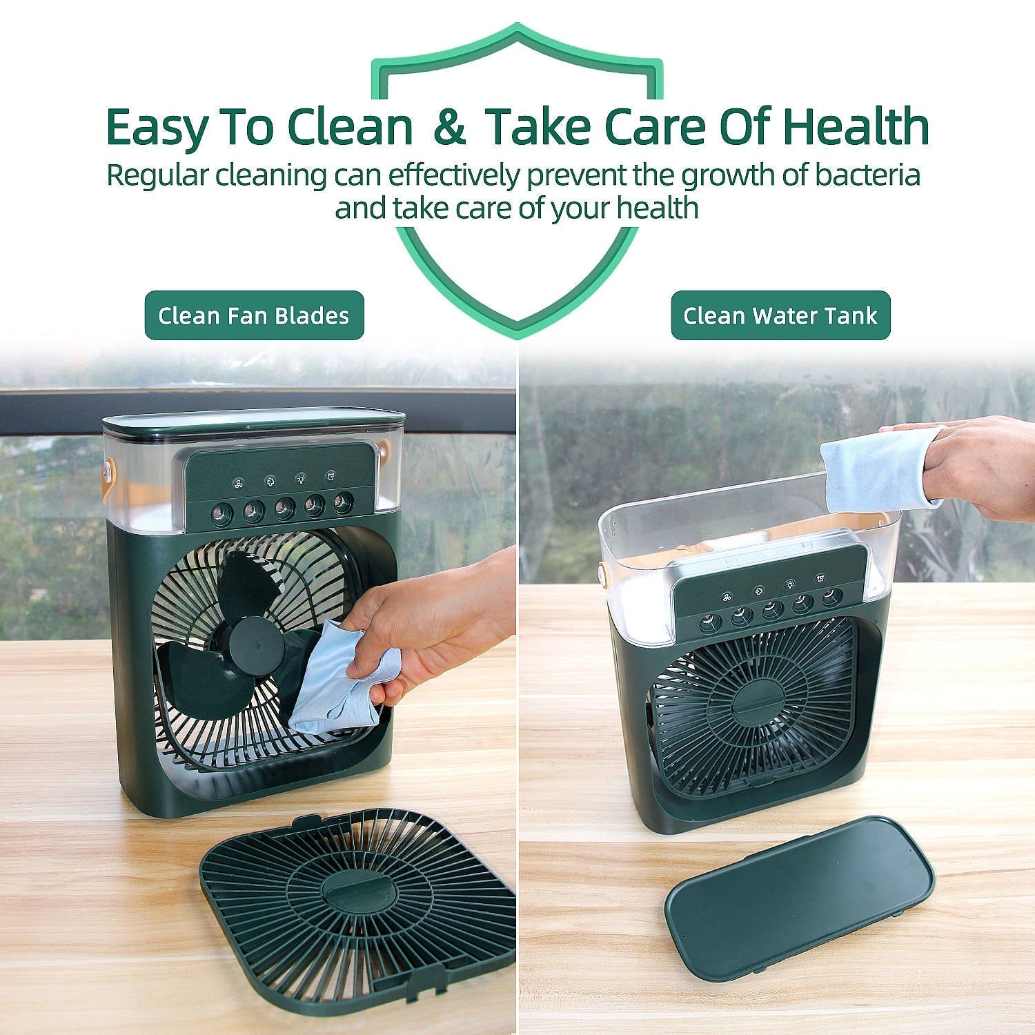 Mine  air Cooler conditioner Water Cooling Fan RGB Lightings Indoor With Perfume