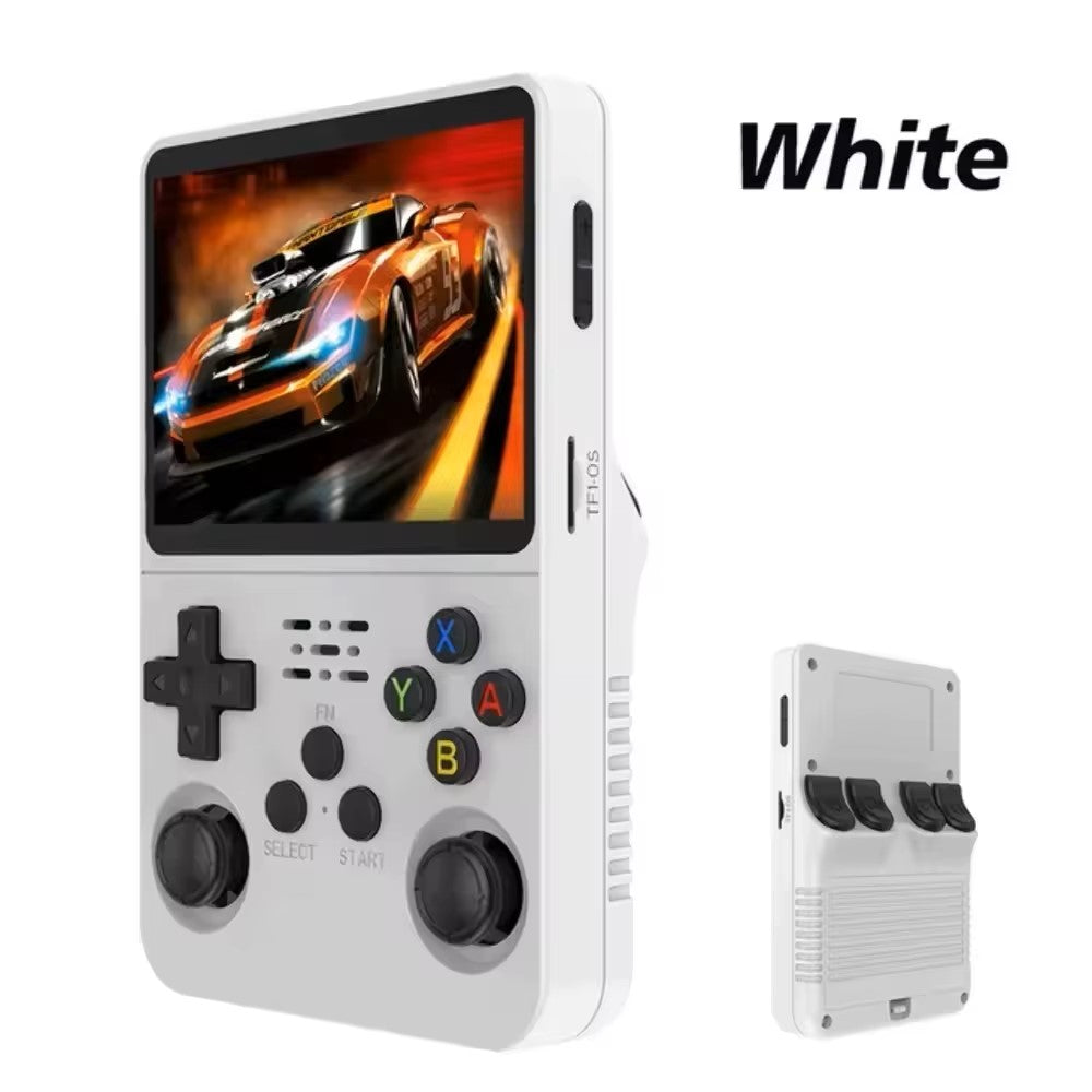 R36S Retro 3.5 Inch IPS Screen Handheld Game Console Open Source Linux System 64GB Handheld Pocket Video Games