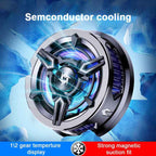 Metallic Quickly Cooling Fan Silent Semiconductor