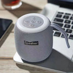 Home Party Speaker Portable Outdoor Wireless Bluetooth Speaker Mini Sound Speakers with Night Light RGB Flashing ( gray )