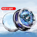 Metallic Quickly Cooling Fan Silent Semiconductor