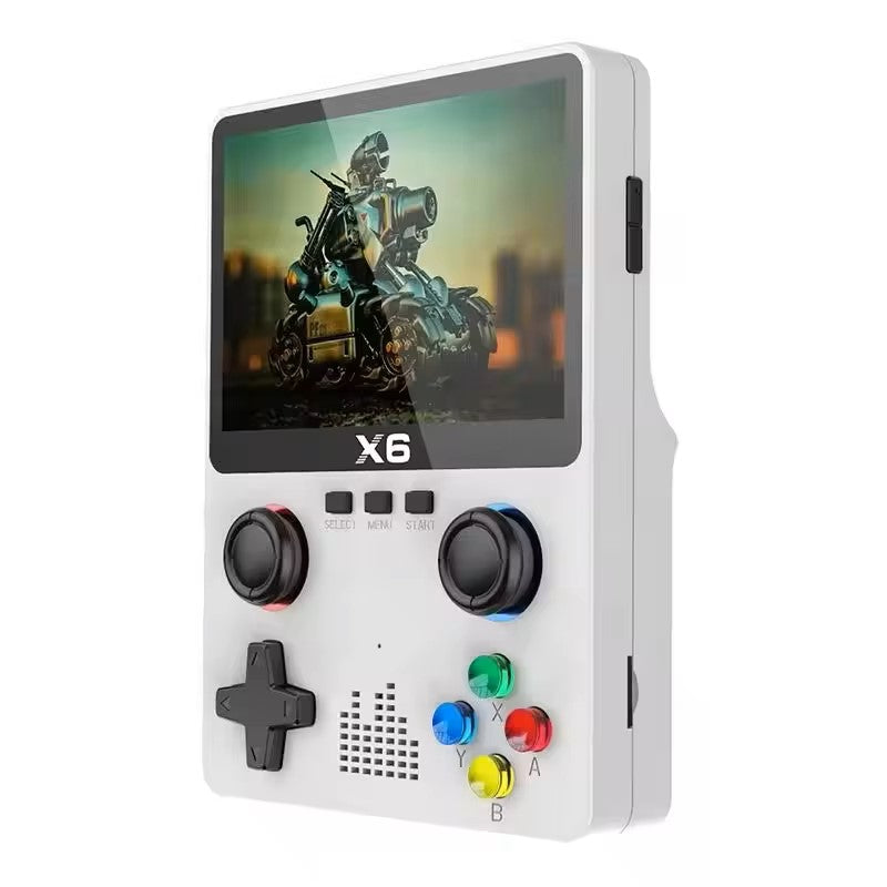 X6 Retro Portable Game Console, Portable 3.5 Inch Screen Video Game Consoles, Support Portable Video Games
