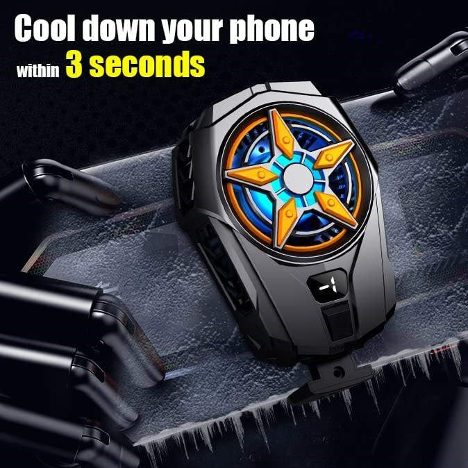 Smartphone Gaming Radiator With Fan Mobile Phone Radiator Game Cooler Fan for Smartphone