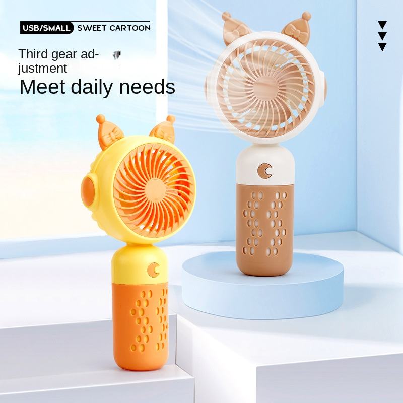 Cute USB Portable Handheld Desktop Fan