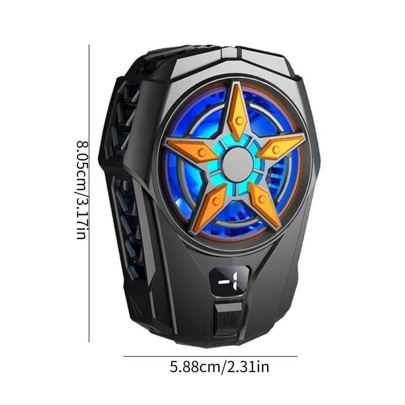 Smartphone Gaming Radiator With Fan Mobile Phone Radiator Game Cooler Fan for Smartphone