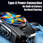 Smartphone Gaming Radiator With Fan Mobile Phone Radiator Game Cooler Fan for Smartphone