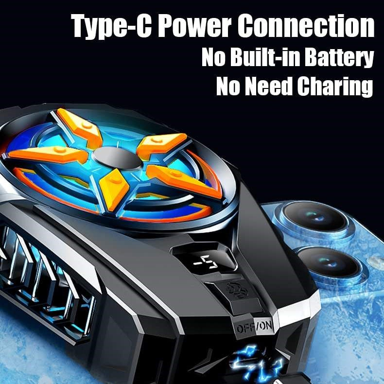 Smartphone Gaming Radiator With Fan Mobile Phone Radiator Game Cooler Fan for Smartphone