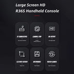 R36S Retro 3.5 Inch IPS Screen Handheld Game Console Open Source Linux System 64GB Handheld Pocket Video Games