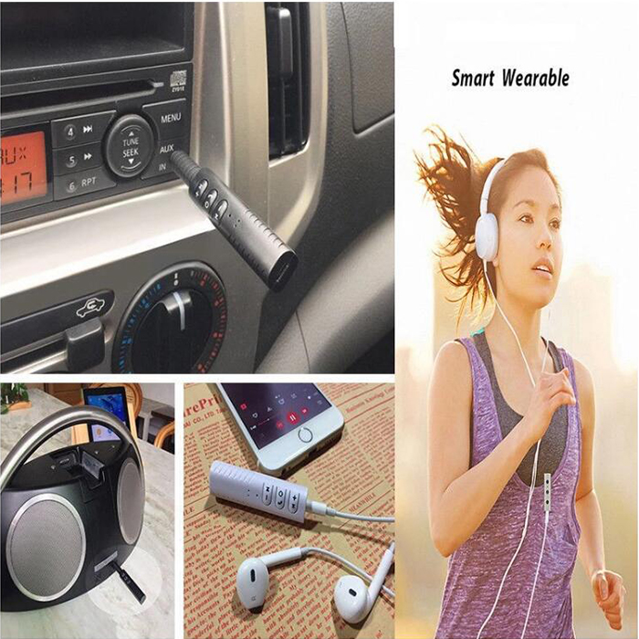 Smart Wireless 3.5mm Handsfree Bluetooth Music Receiver