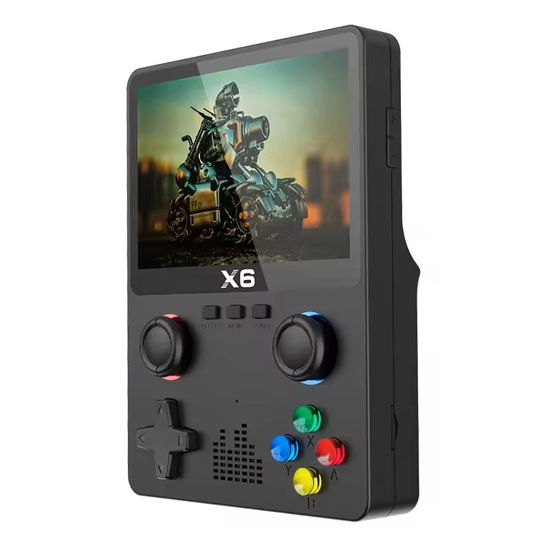 X6 Retro Portable Game Console, Portable 3.5 Inch Screen Video Game Consoles, Support Portable Video Games