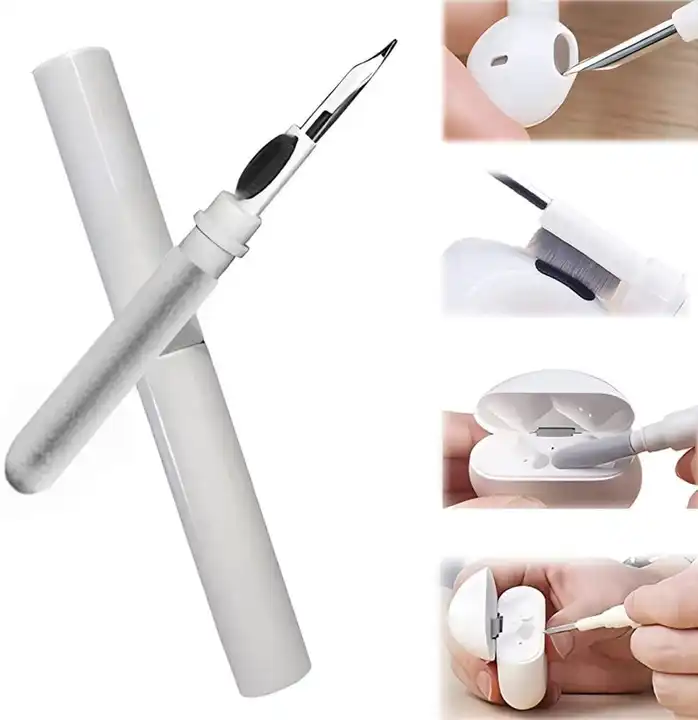 3-in-1 Airpod Cleaner Pen Multifunctional Earbuds Cleaning tools - (Set of 2)