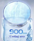 Metallic Quickly Cooling Fan Silent Semiconductor