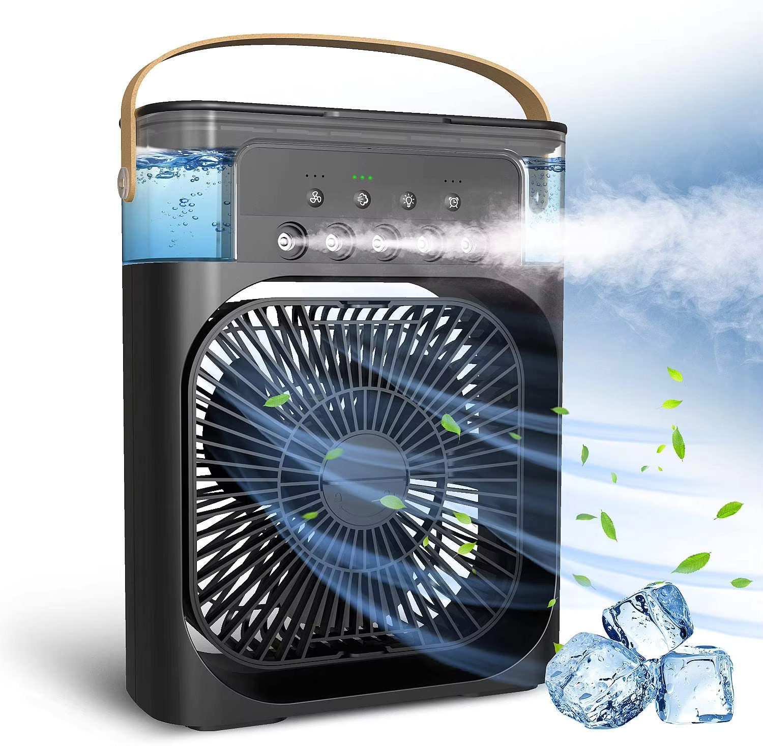 Mine  air Cooler conditioner Water Cooling Fan RGB Lightings Indoor With Perfume