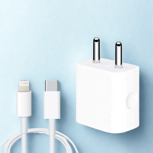 20W USB‑C Adapter With USB-C to Lightning Cable