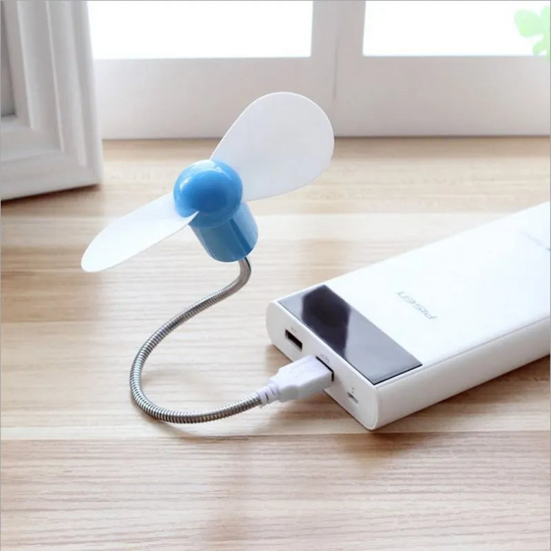Mini Mobile Fan Mini Cooling Fan 5V Laptop Mini Portable Fan Table