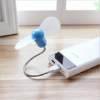 Mini Mobile Fan Mini Cooling Fan 5V Laptop Mini Portable Fan Table